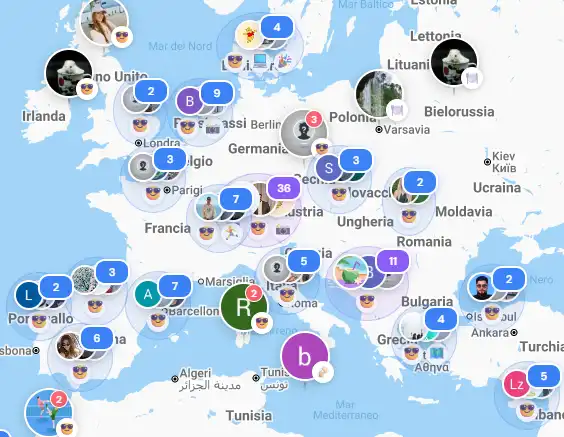 SociaTrip modalità offline